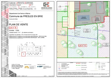 Building plot in Presles-en-Brie (77220)