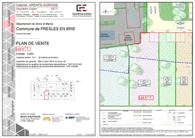 Terrain à bâtir à Presles-en-Brie (77220)
