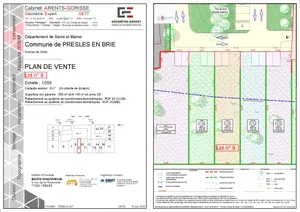 Building plot in Presles-en-Brie (77220)
