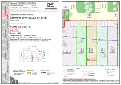 Building plot in Presles-en-Brie (77220)
