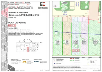 Building plot in Presles-en-Brie (77220)