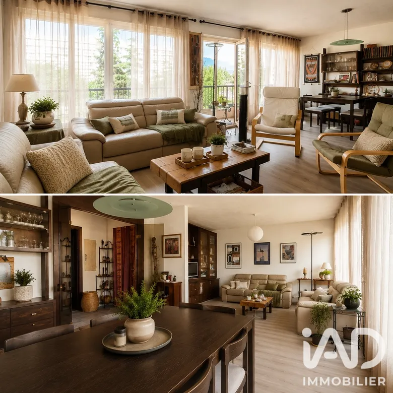 Appartement 3 pièces 89 m² · à Échirolles · 89,3 m² · 160 000 €