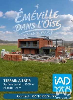 Building plot in Éméville (60123)