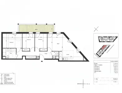 Appartement à Toulouse (31200)
