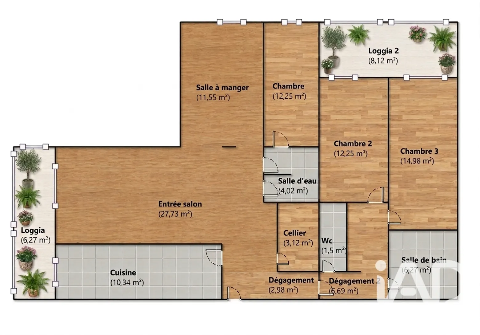 appartement à Gennevilliers