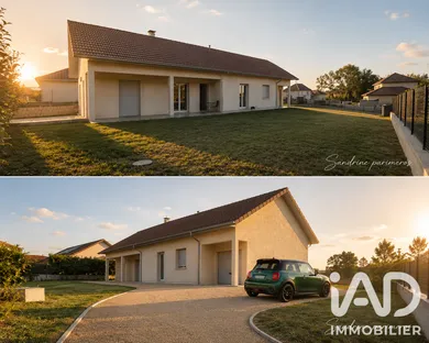 Maison d'architecte à Morestel (38510)