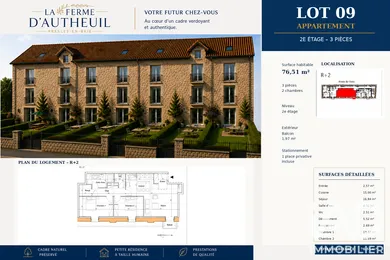 Appartement à Presles-en-Brie (77220)