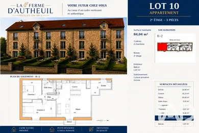 Appartement à Presles-en-Brie (77220)