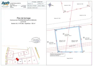 Terrain à bâtir à Tournehem-sur-la-Hem (62890)