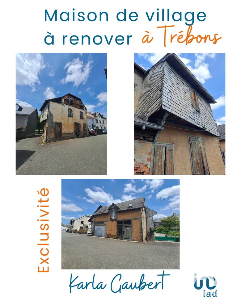 Maison 5 pièces 250 m² · à Trébons · 250 m² · 34 000 €