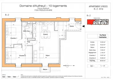 Appartement à Presles-en-Brie (77220)