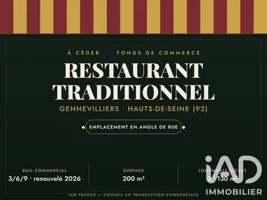 Restauration rapide à Gennevilliers (92230)