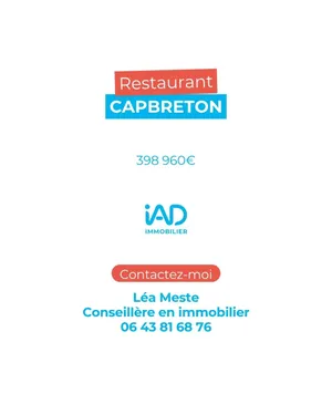 Restaurant in Capbreton (40130)