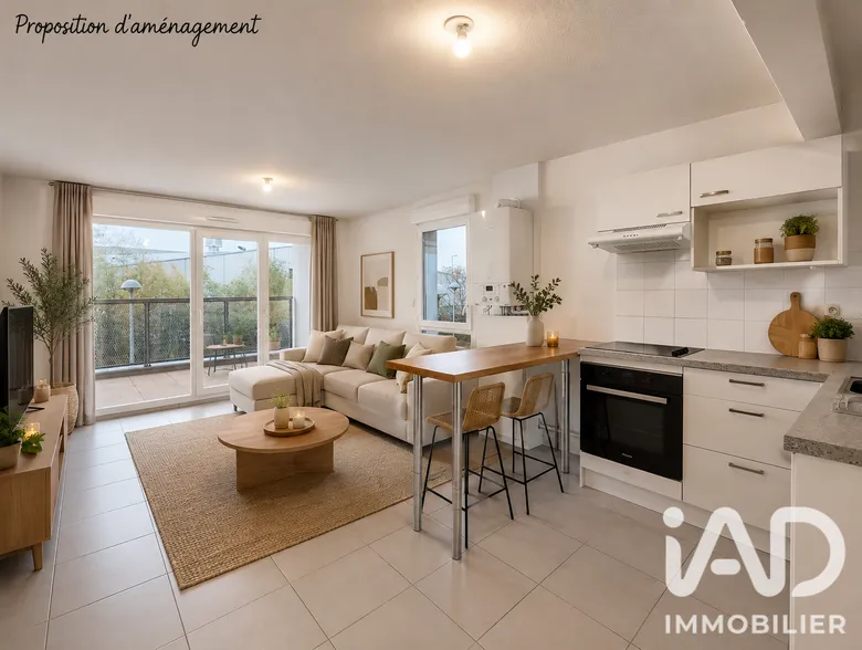 Appartement 3 pièces 62 m² · à Mérignac · 61,5 m² · 230 000 €