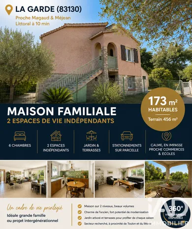 Traditional house in La Garde (83130)