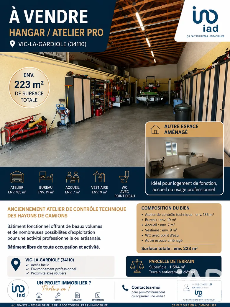 Maison 4 pièces 233 m² · à Vic-la-Gardiole · 233 m² · 360 000 €