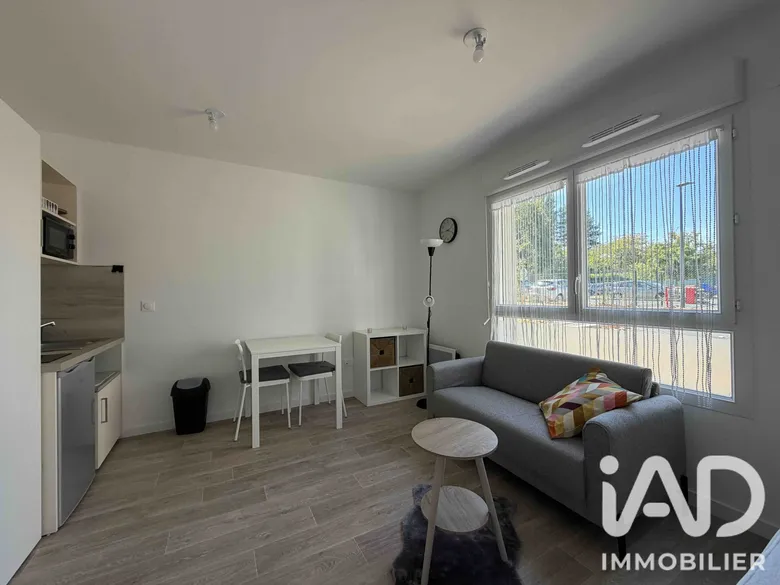 Appartement 1 pièce 22 m² · à Joué-lès-Tours · 22,2 m² · 550 €/mois