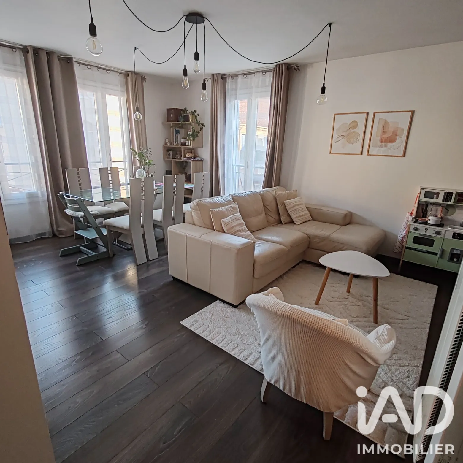 Vente appartement à Limeil-Brévannes (94450) : appartement 3 pièces 60 m² - 2090255 — 2