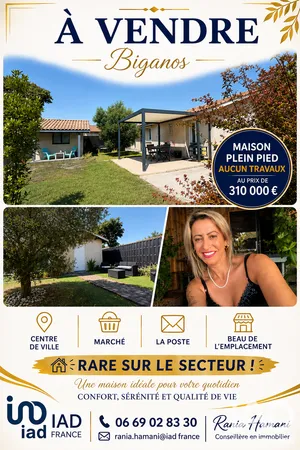 Maison à Biganos (33380)