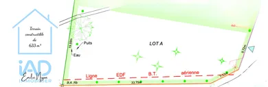 Building plot in Le Barp (33114)
