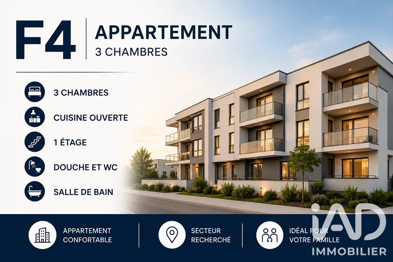 Appartement 5 pièces 110 m² · à Marchémoret · 110 m² · 255 000 €