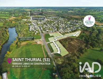 Terrain à bâtir à Saint-Thurial (35310)