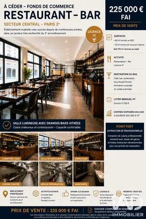 Restaurant à Paris (75002)