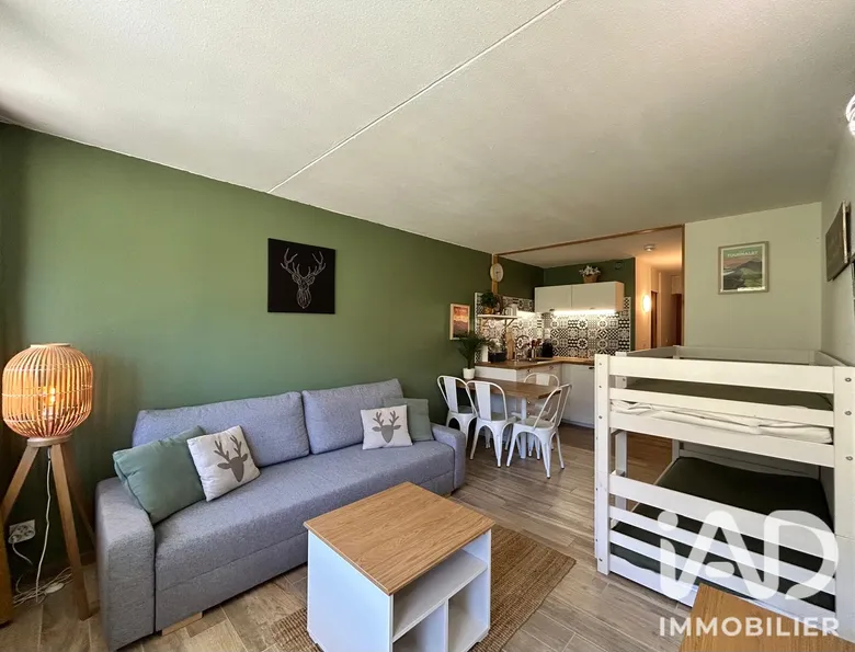 Appartement 1 pièce 24 m² · à La Mongie · 24,4 m² · 39 000 €