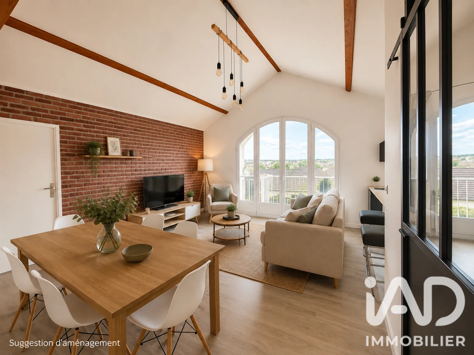 Vente appartement à Vigneux-sur-Seine (91270) : appartement 4 pièces 90 m² - 2027143 — 2