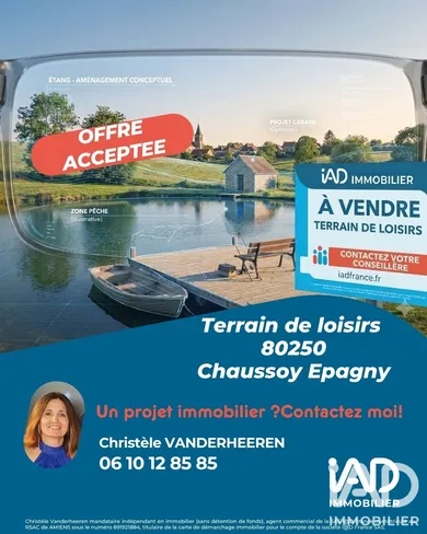 Leisure land in Chaussoy Epagny (80250)