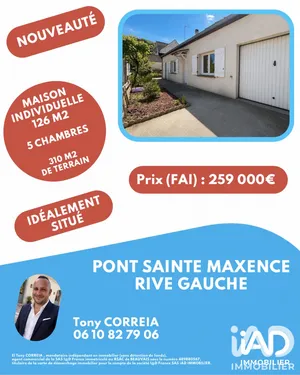 Detached house in Pont-Sainte-Maxence (60700)