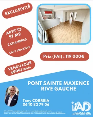 Apartment in Pont-Sainte-Maxence (60700)
