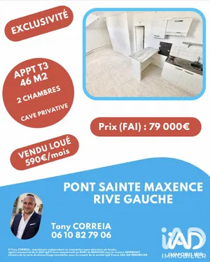 Apartment in Pont-Sainte-Maxence (60700)
