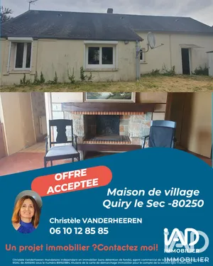 Maison de village à Quiry-le-Sec (80250)
