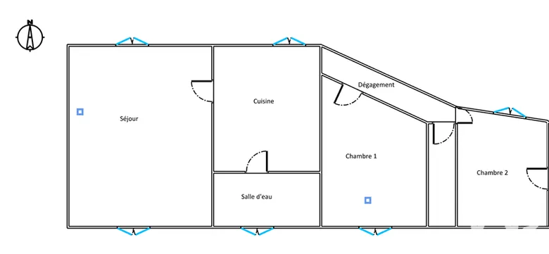 Maison 3 pièces 70 m² · à Seuillet · 70 m² · 15 000 €
