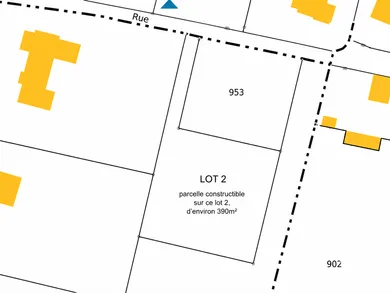Building plot in Beaumont-en-Véron (37420)