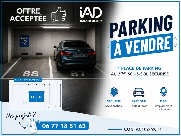 Parking à Arpajon (91290) photo 2