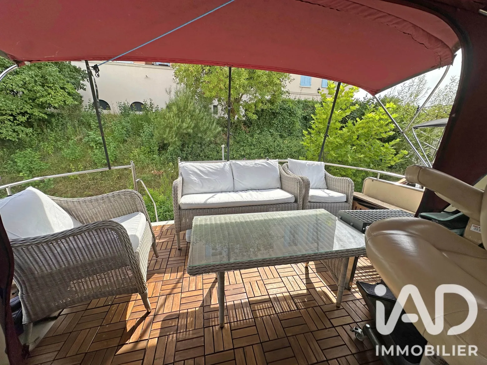 Vente appartement à Cergy (95000) : péniche 3 pièces 35 m² - 2098107 — 2