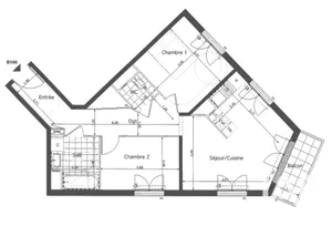 Apartment in Pontoise (95300)