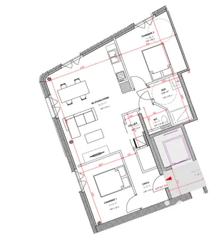 Appartement à Calais (62100)