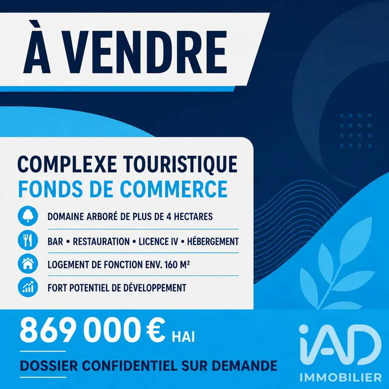 Camping à Zutkerque (62370) · 700 m² · 869 200 €