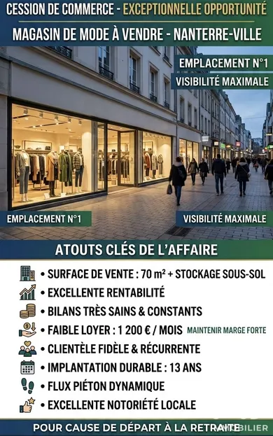 Miscellaneous Shops in Nanterre (92000)