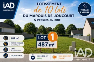 Land in Presles-en-Brie (77220)