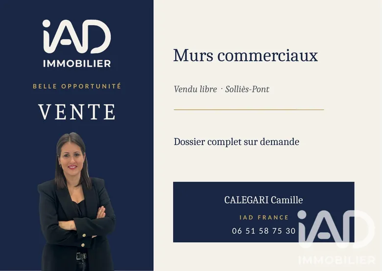 Murs commerciaux à Toulon (83200) · 90 m² · 150 000 €
