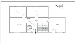 Maison de village à Alzing (57320)