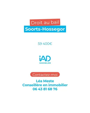 Lease-hold in Soorts-Hossegor (40150)