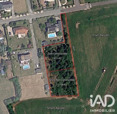 Building plot in Ballan-Miré (37510)