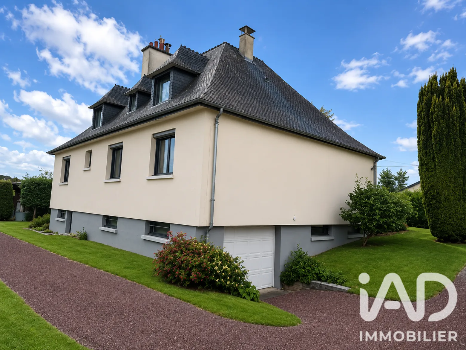 Vente maison à Montauban De Bretagne (35360) : maison d'architecte 7 pièces 146 m² - 2098473 — 2