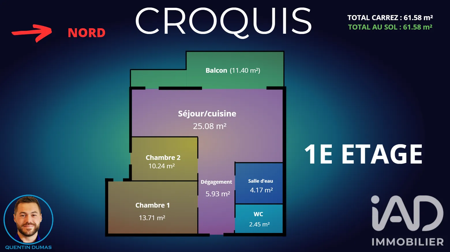 Vente appartement à Saint-Jean-de-Luz (64500) : appartement 3 pièces 62 m² - 2104118 — 2