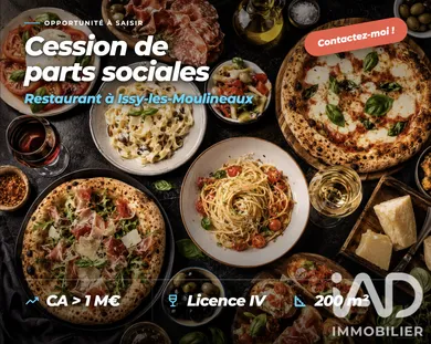 Restaurant à Issy-les-Moulineaux (92130)